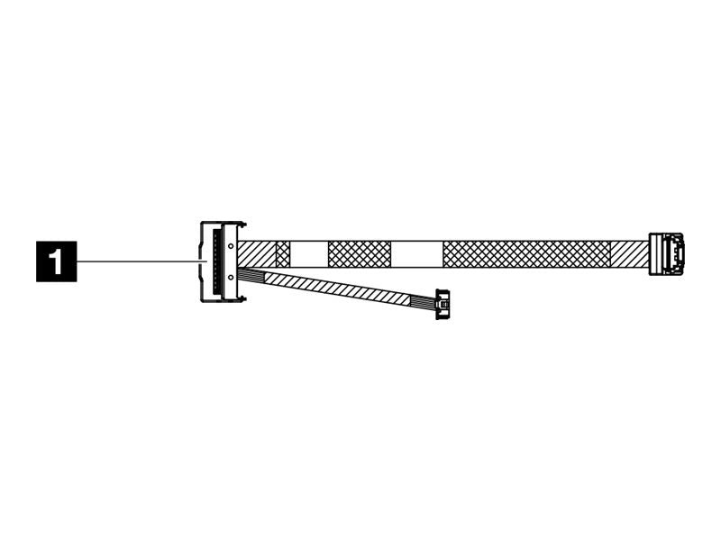 Lenovo Storage cable kit for M.2 RAID B540i-2i SATA/NVMe for ThinkSystem SR630 V3